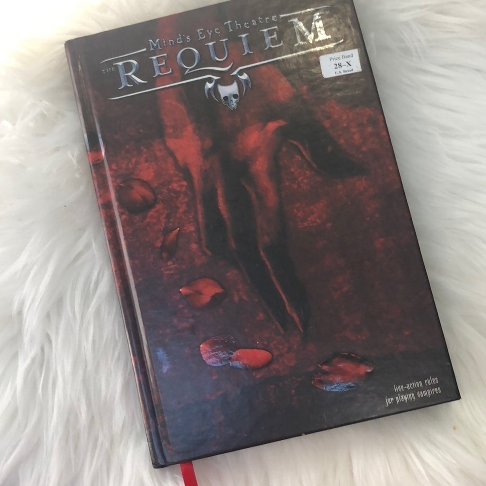 Minds Eye Theatre The REQUIEM live-action rules for playing Vampires hardcover